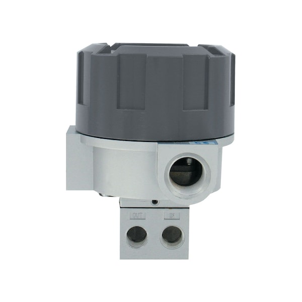 Current to pressure transducer, 4-20 mA input, 6-30 psig (0.4-2.1 bar) output.